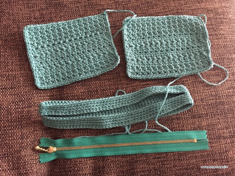編み図 スタークロッシェのファスナーポーチ かぎ針編みの無料編み図 Atelier Mati