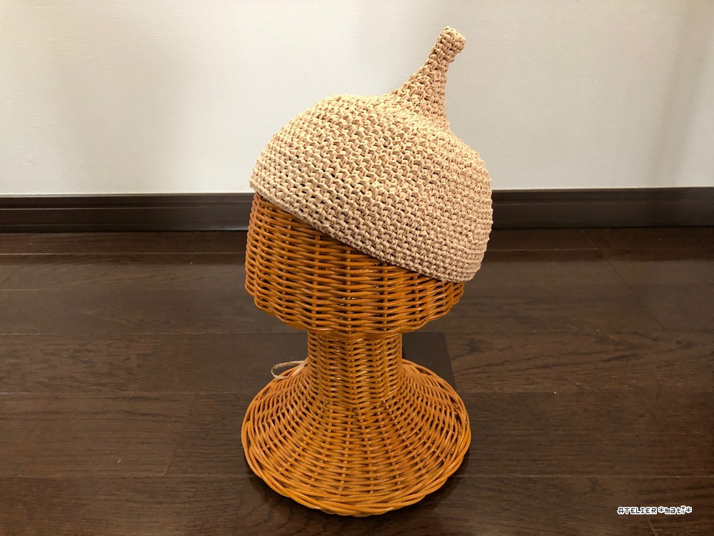 エコアンダリアでどんぐり帽＆Ｇｗについて | かぎ針編みの無料編み図 Atelier *Mati*